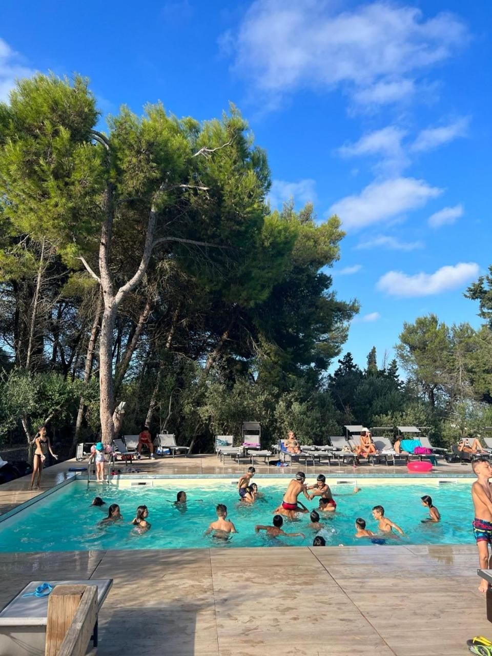 Camping La Scogliera Santa Cesarea Terme Exterior foto